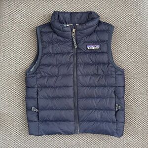 Patagonia Kids Blue Puffer Vest
